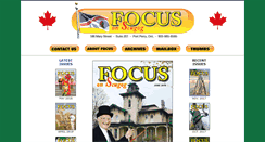 Desktop Screenshot of focusonscugog.com